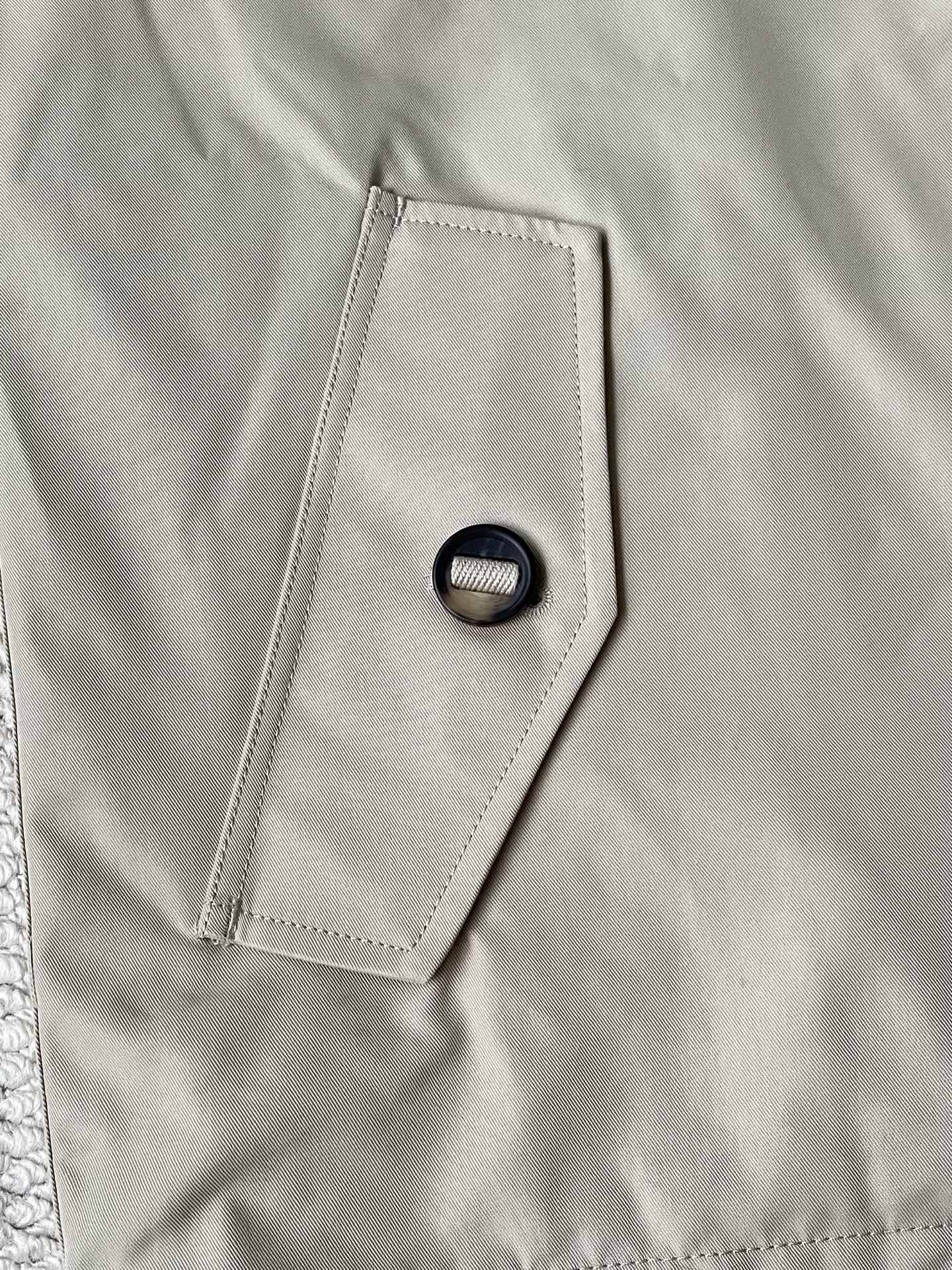 Check-Lined Utility Blouson — product photograph
