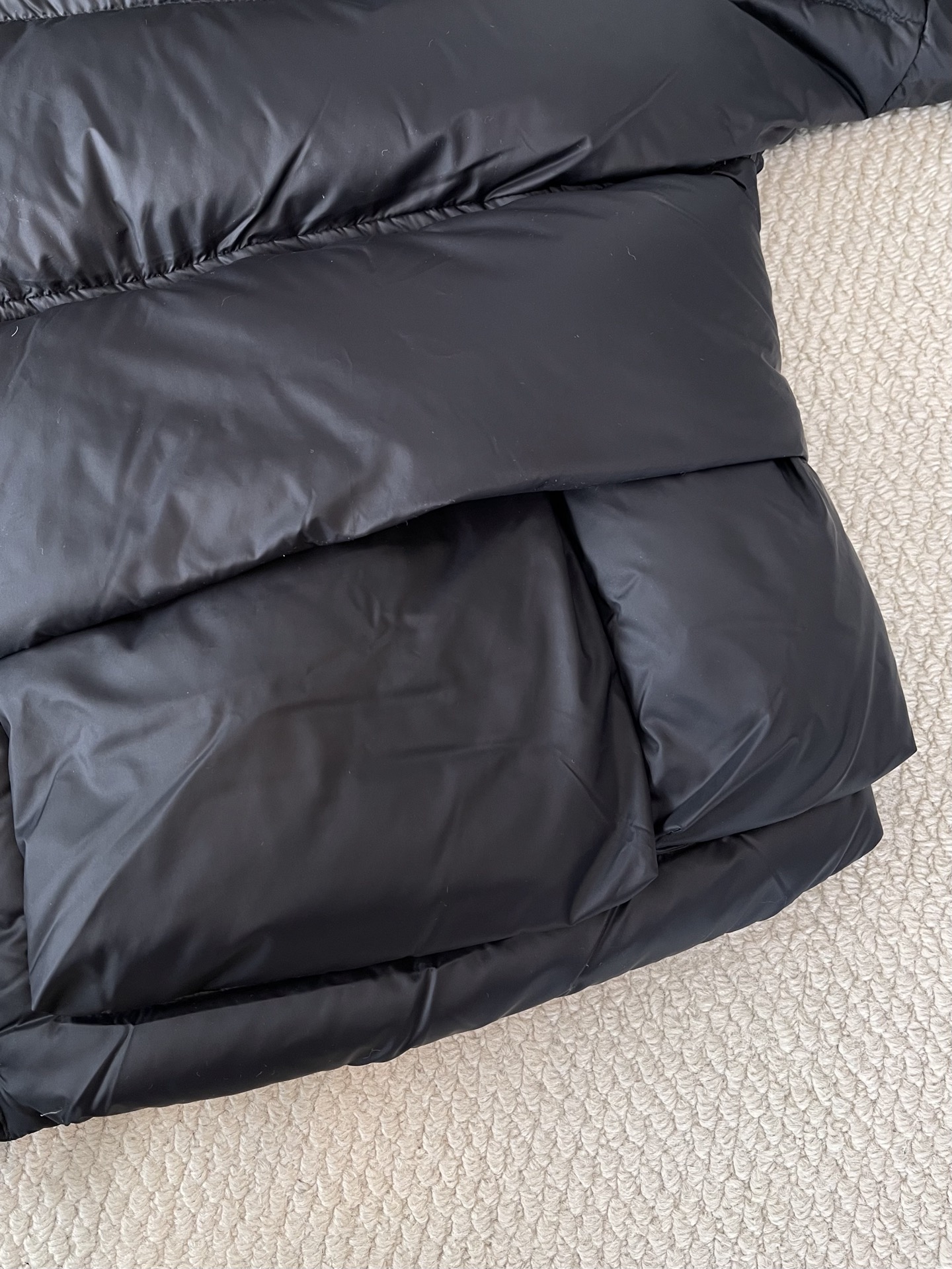 Crest-Patch Stand-Collar Puffer — product photograph