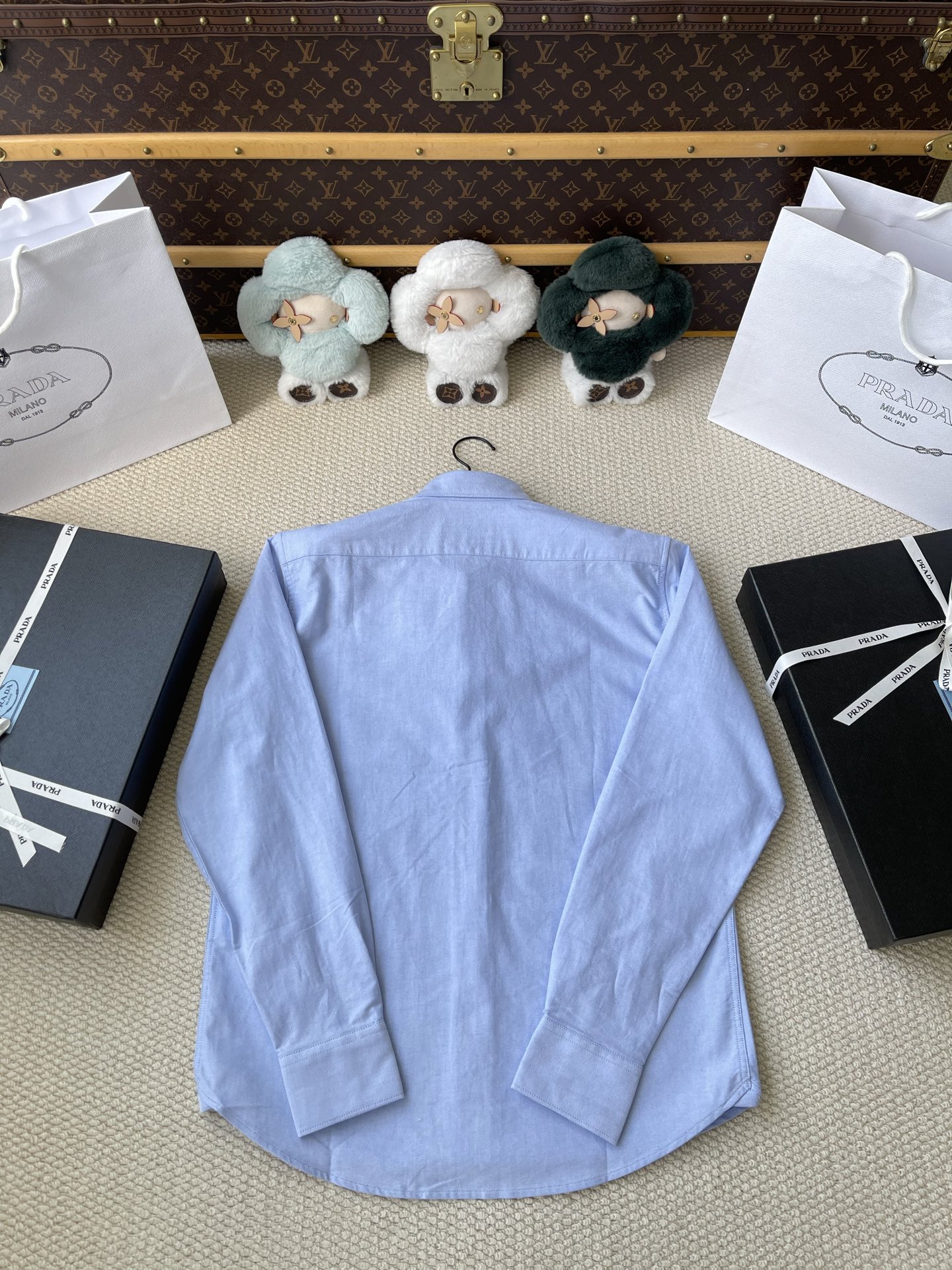 Crest Long-Sleeve Shirt — product photograph
