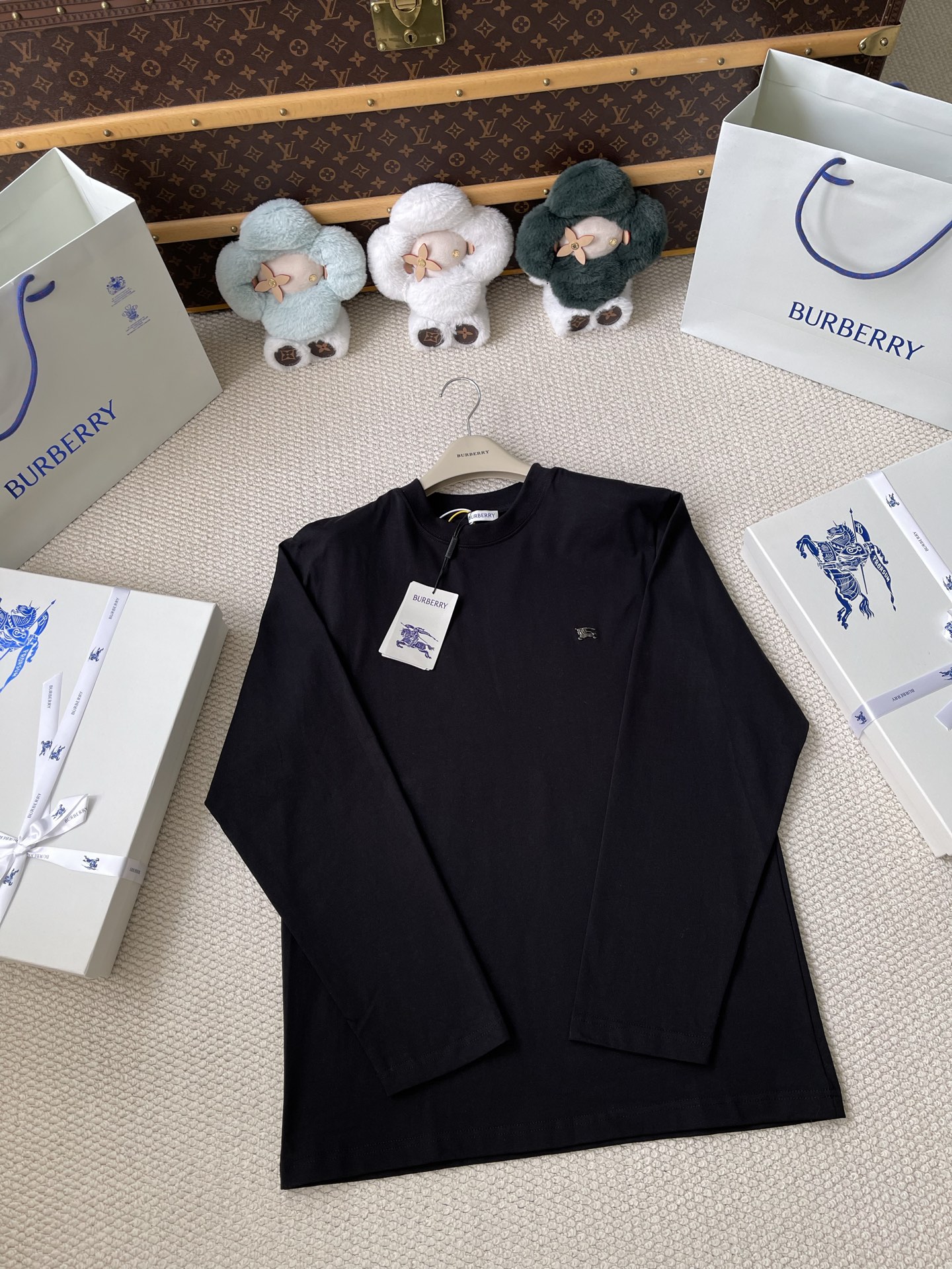 Small-Horse Long-Sleeve Top — product photograph