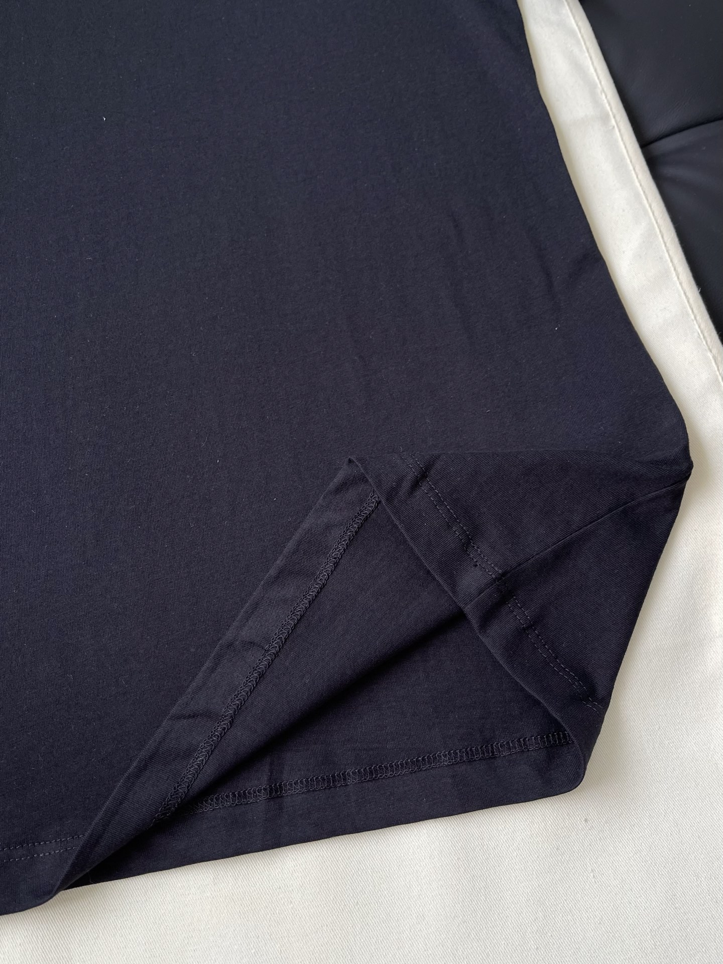 Small V-Patch Crewneck T-Shirt — product photograph
