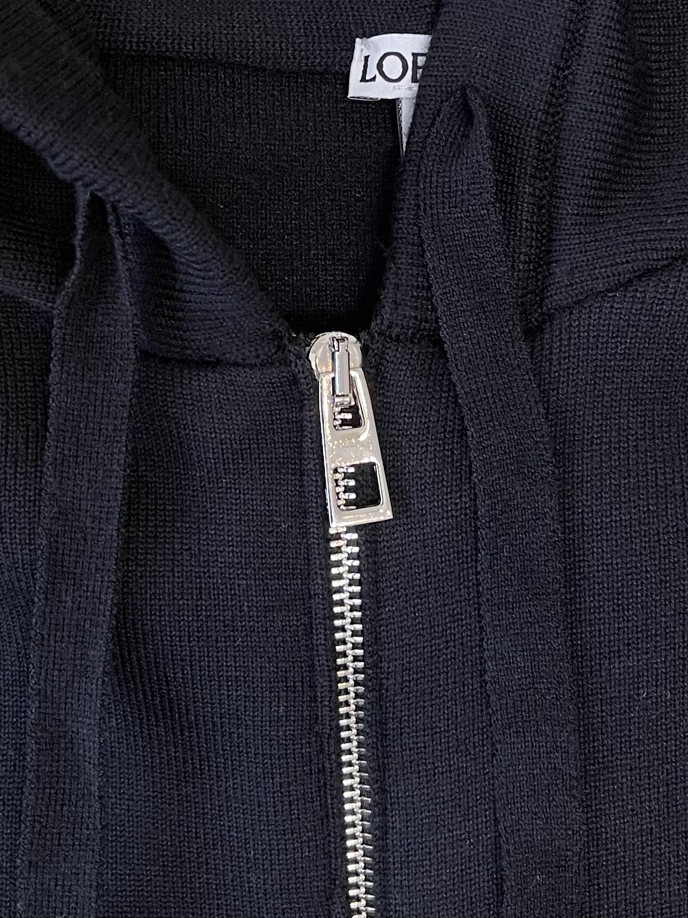 Back-Anagram Zip-Up Hoodie — product photograph