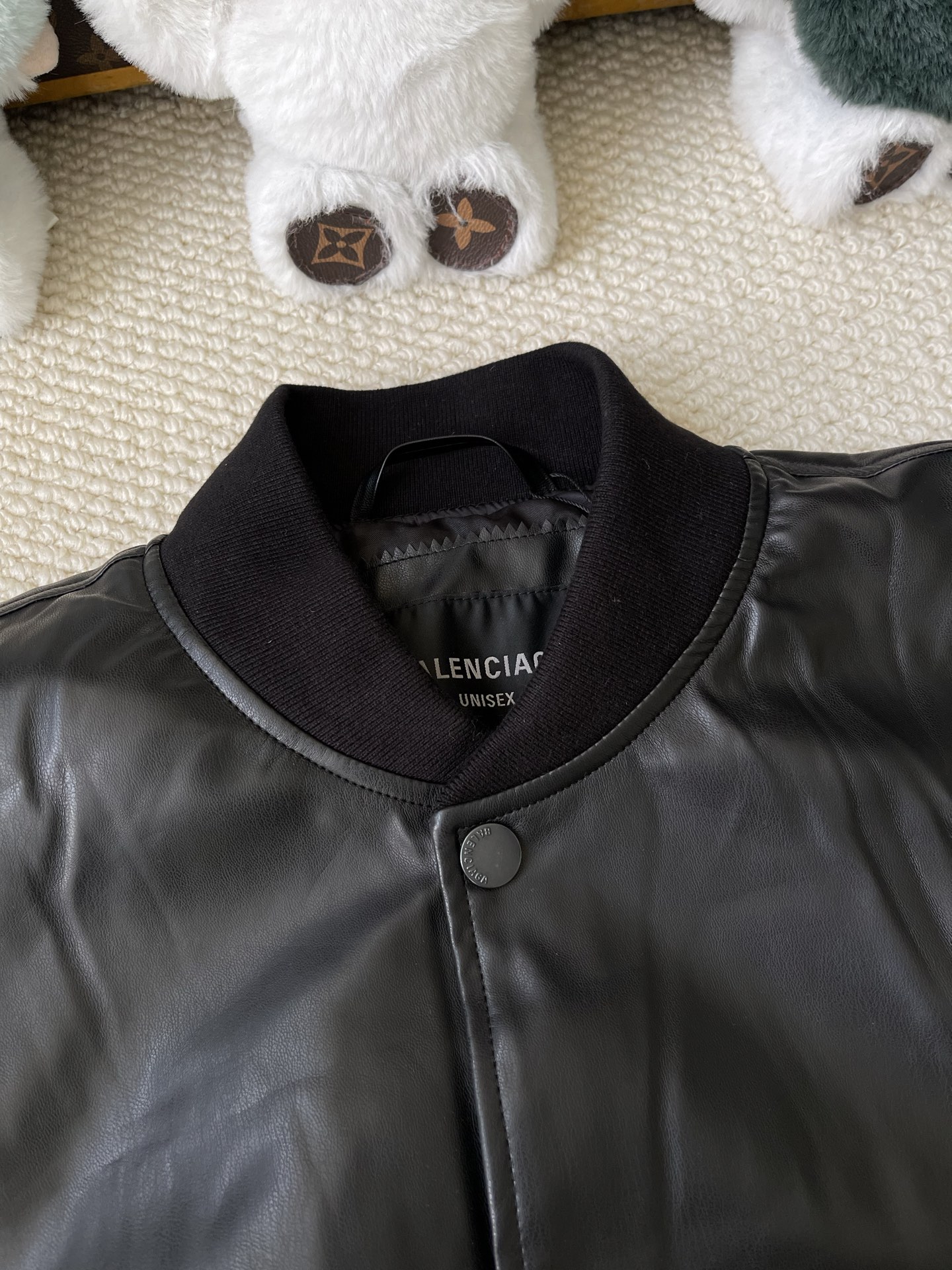 Number-01 Varsity Bomber — product photograph
