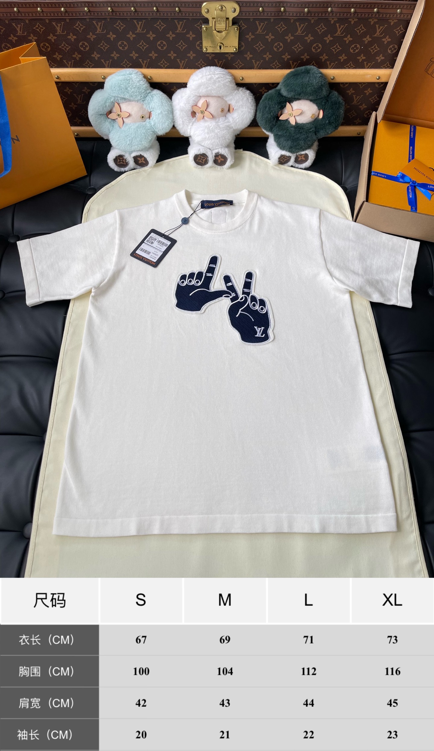 Hand-Sign Graphic T-Shirt — product photograph