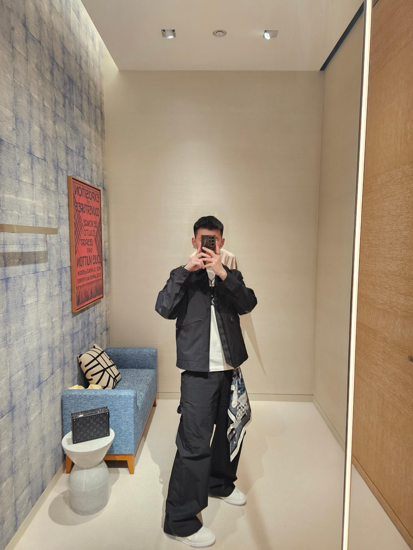 Zip-Front Multi-Pocket Jacket — product photograph