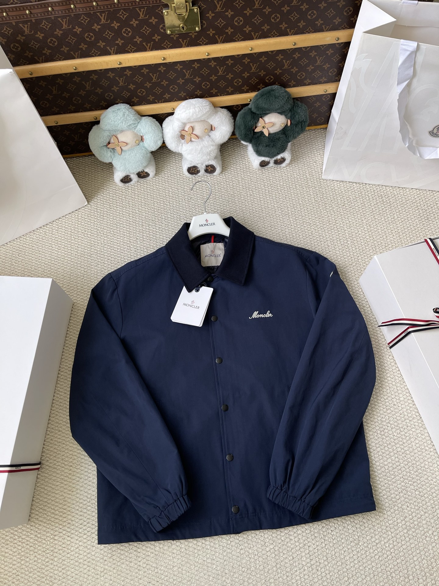 Script-Logo Zip Blouson — product photograph
