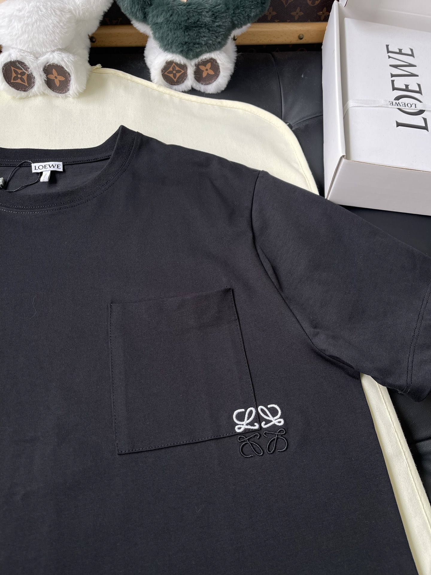 Small Anagram Pocket T-Shirt — product photograph
