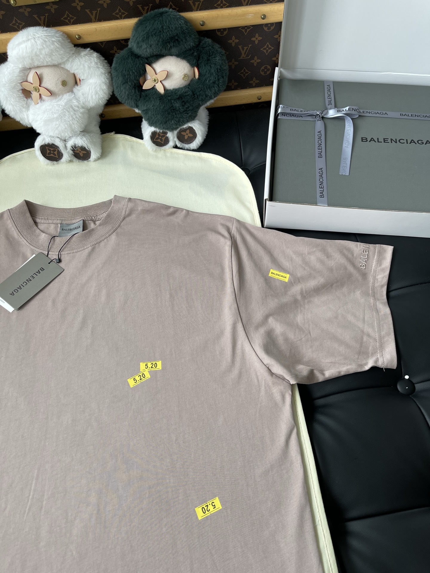 Neon Motif Crewneck T-Shirt — product photograph