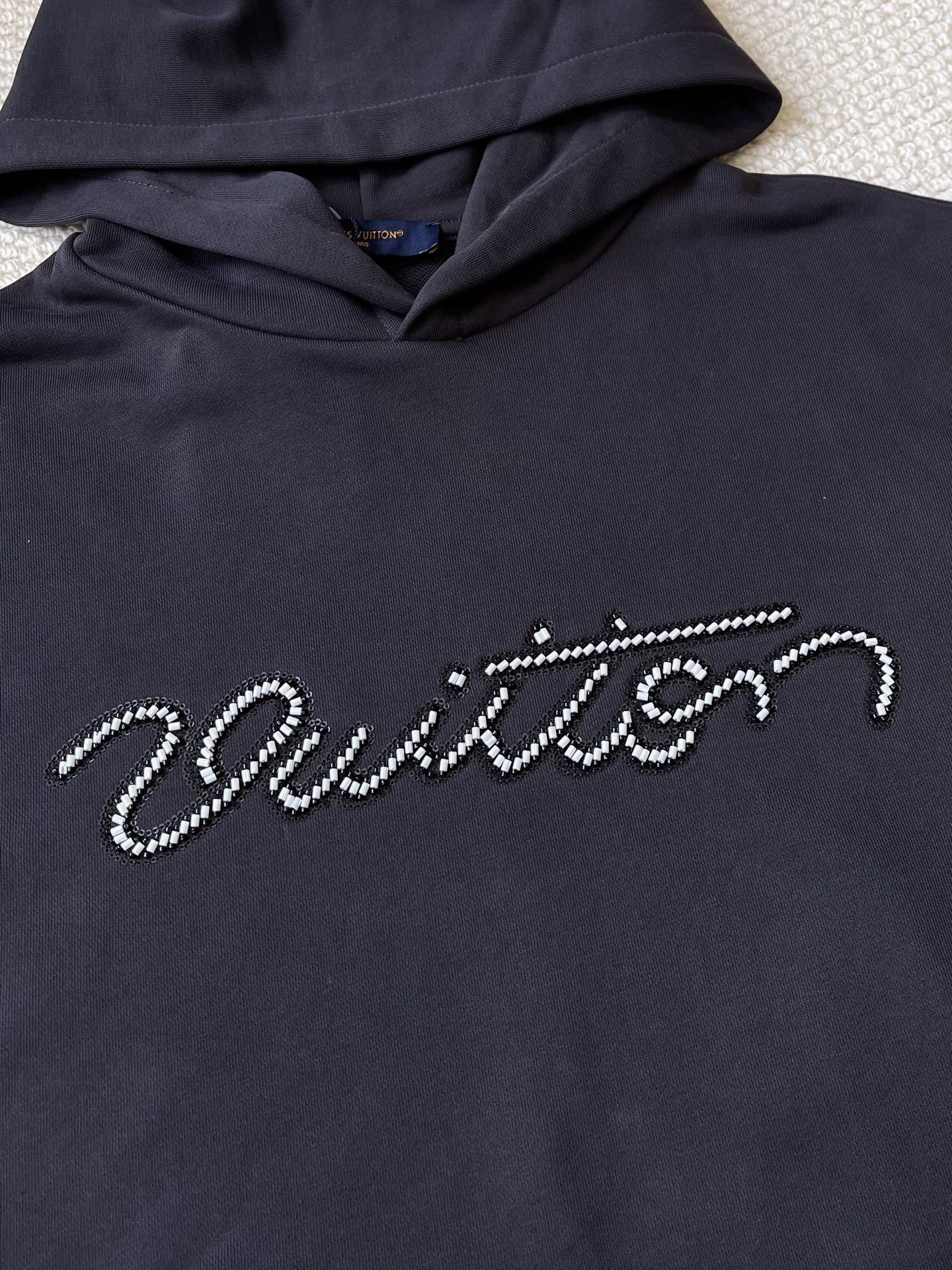 Script Lettering Pullover Hoodie — product photograph